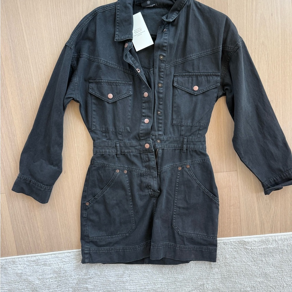 Women's Black Denim dress